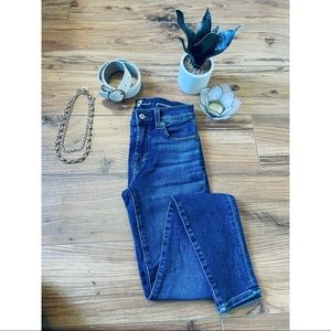 7 For All Mankind Full Length Low Rise Skinny